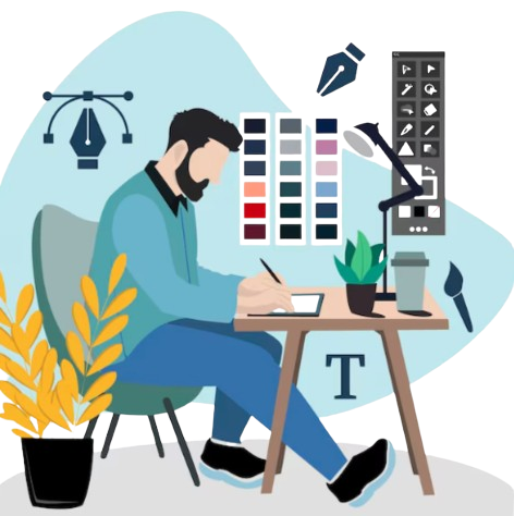web and app UI design